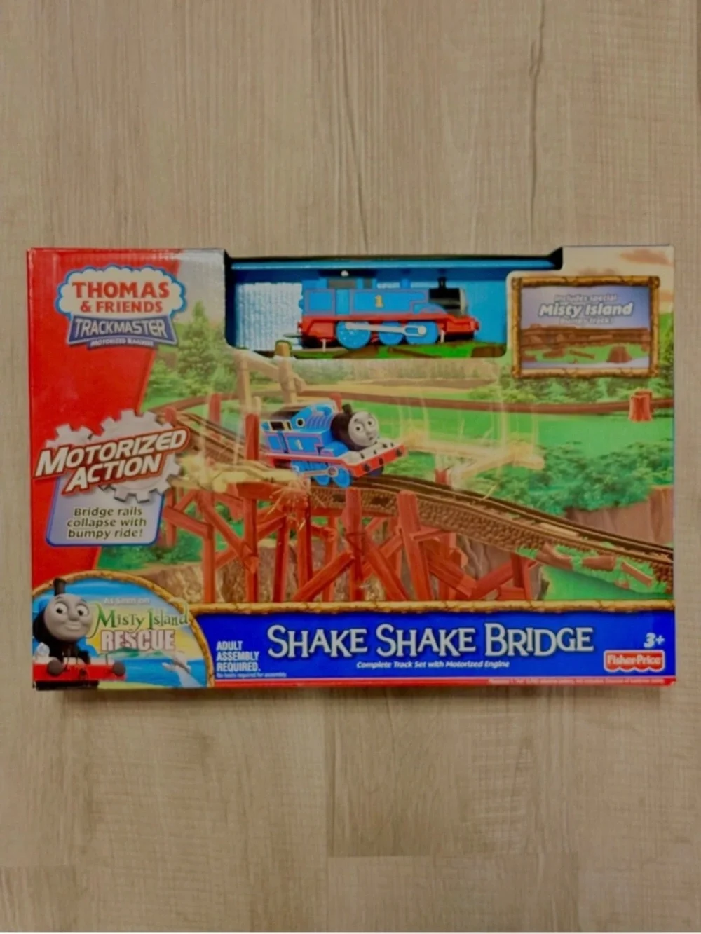 Thomas & Friends TrackMaster Shake Shake Bridge Track Set Misty Island 2010 New